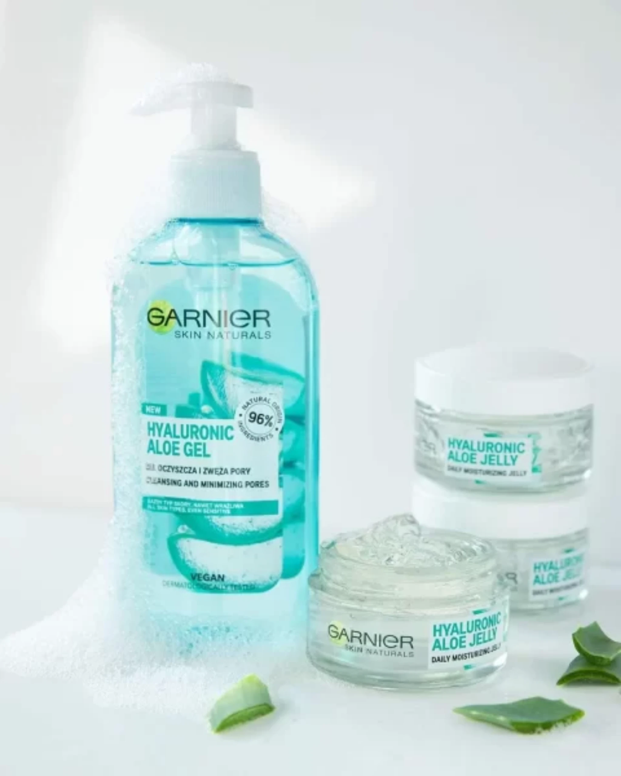 ژل شستشوی گارنیر مدل آلوئه‌ورا ۲۰۰ میل مخصوص پوست نرمال …