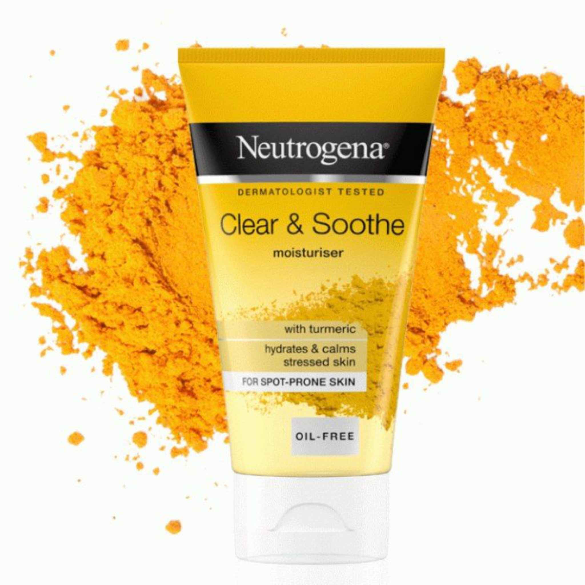 مرطوب‌کننده زردچوبه نوتروژینا ۷۵ میل مخصوص پوست چرب، مختلط و …